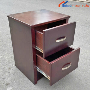 Tủ Cabin Cá Nhân 2 Hộc Màu Nâu Đẹp Cũ