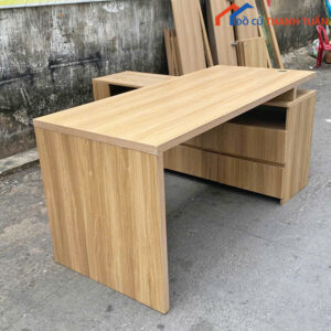 Bàn Trường Phòng Gỗ Góc L Cũ Giá Rẻ