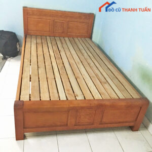 Giường Gỗ Tự Nhiên 1M2x2M Cũ Giá Rẻ