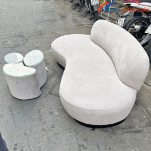 Bộ Sofa Vải Thiết Kế Độc Đáo Cũ Giá Rẻ
