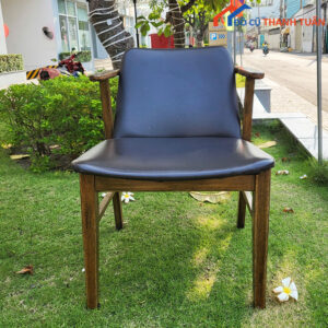 Ghế Cafe Babie Gỗ Đệm Bọc Simili Cũ Giá Rẻ