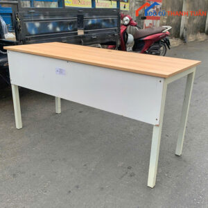 Bàn Làm Việc Khung Sắt Không Hộc Cũ Giá Rẻ