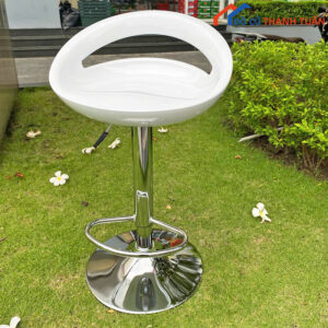 Ghế Bar Chân Inox Thiết Kế Hiện Đại Mới 99%