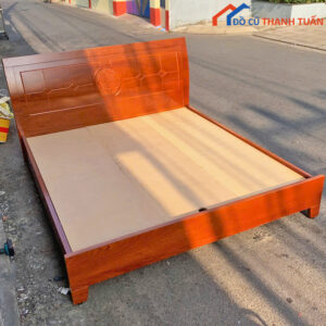 Giường MDF Vạt Phẳng 1M8x2M Cũ Giá Rẻ