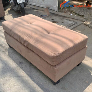 Đôn Sofa Băng Dài 1M2 Bọc Nhung Cũ Giá Rẻ