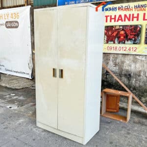 Tủ Hồ Sơ Cũ 2 Cánh 1M77x88CM Sắt Bền Đẹp Giá Tốt