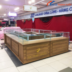 Tủ Trưng Bày Trang Sức Cao Cấp, Sang Trọng Mới 99%