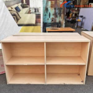Kệ Gỗ Đa Năng Cũ Phong Cách Tối Giản