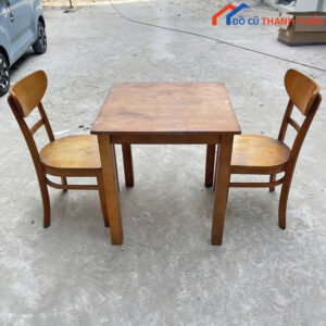 Bộ Bàn Ghế Mango Gỗ Tự Nhiên Cũ Giá Rẻ
