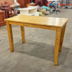 Bàn Gỗ 1Mx50CM Màu Vàng Cũ Giá Rẻ