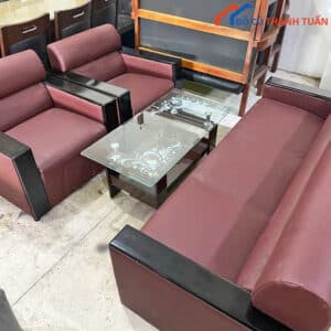 Thanh Lý Bộ Sofa Màu Nâu Tồn Kho Giá Tốt
