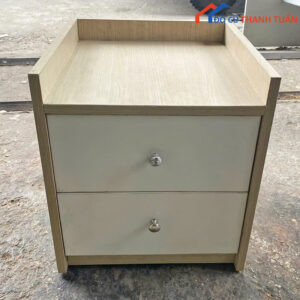 Kệ Đầu Giường Cũ 2 Hộc Ngăn Kéo Có Tay Nắm