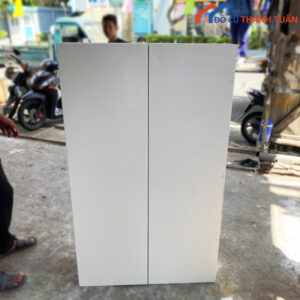 Tủ Gỗ 66CMx1M3 Cũ Màu Trắng Hiện Đại