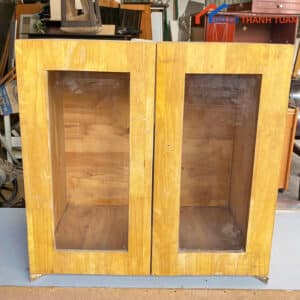Tủ Gỗ 2 Cánh Kính Mini Cũ Giá Rẻ