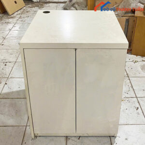 Tủ Hồ Sơ Gỗ Màu Trắng 2 Cánh Cũ Giá Rẻ