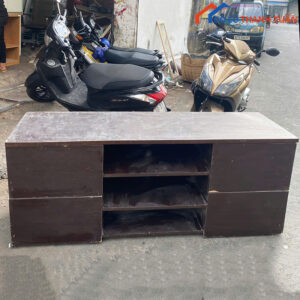 Tủ Hồ Sơ 1M6x50CM Cũ Màu Nâu Trầm