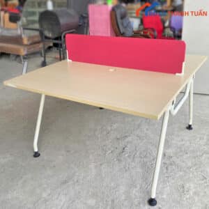 Bàn Làm Việc Cụm 2 Người Cũ Giá Rẻ