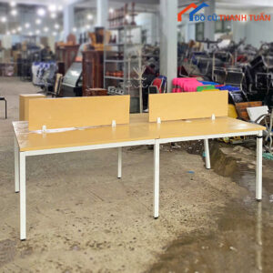 Bàn Làm Việc Cụm 4 Người Cũ Giá Rẻ