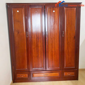 Tủ Quần Áo Cũ 4 Cánh 1M8x2M Giá Rẻ