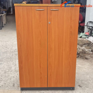 Tủ Gỗ 2 Cánh Cũ Màu Vân Gỗ Đẹp Giá Rẻ