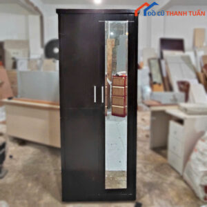 Tủ Quần Áo Cũ Kèm Gương Đứng Giá Rẻ