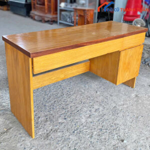 Bàn Gỗ 1M4x50CM Cũ Có Ngăn Kéo Giá Rẻ