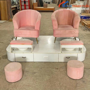 Combo Ghế Hồng Spa Cũ Tiện Lợi