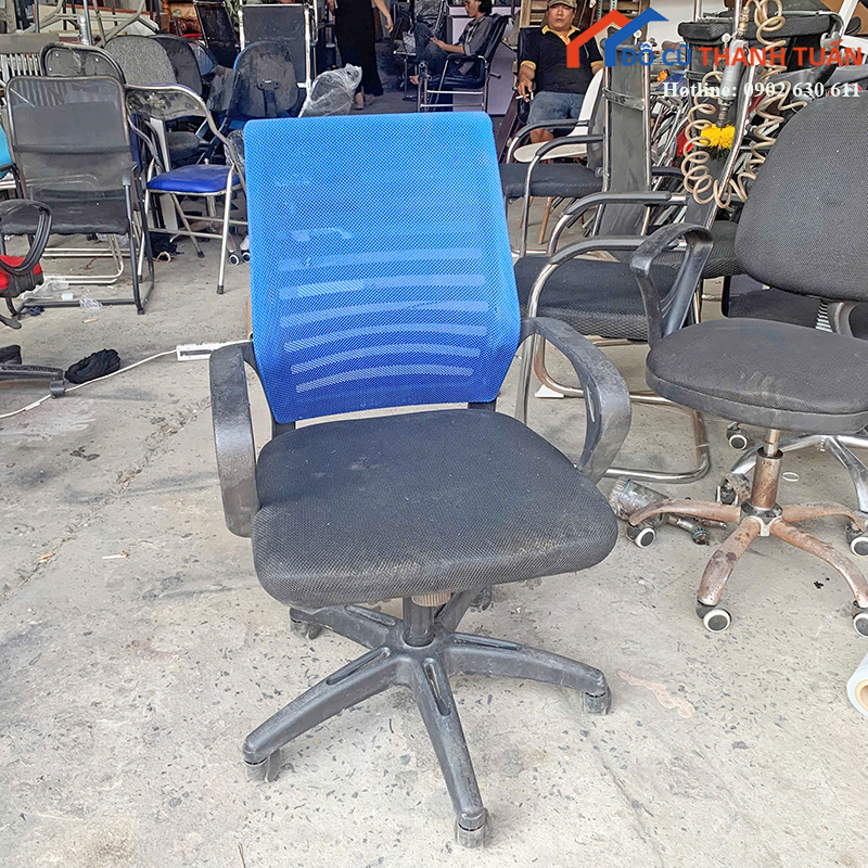 ghe-van-phong-cu-boc-vai-chan-xoay-tien-loi-4 Thanh Lý Đồ Nội Thất Cũ - Chuyên Mua Bán Bàn Ghế Cũ Giá Tốt Nhất