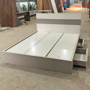 Giường Ngủ Gỗ Cũ Hộc Kéo Thiết Kế Hiện Đại