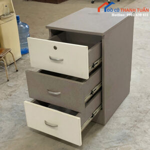 Tủ Tài Liệu Văn Phòng 3 Ngăn Kéo Cũ Giá Rẻ