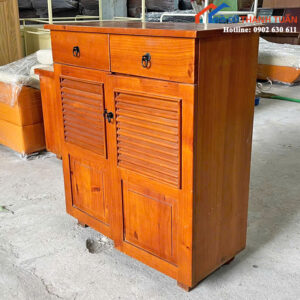 Tủ Giày Cũ Gỗ Tự Nhiên Có Ngăn Kéo Trên Giá Rẻ