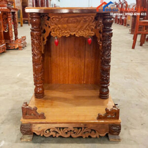 Tủ Thờ Ông Địa Gỗ Tự Nhiên Sang Trọng Mới 99%