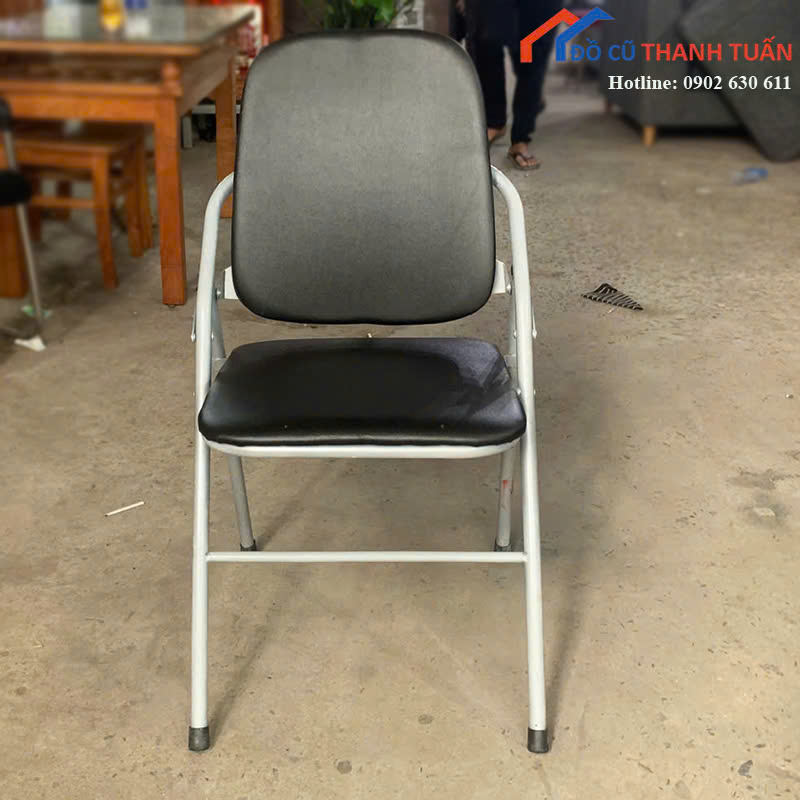 z7136975390706_56965b85e1401daeda7b62389ff8b015-1 Ghế Ngồi Gấp Gọn Cũ Khung Inox Giá Rẻ (Nhiều Màu)