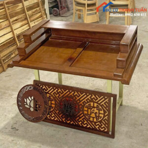Trang Thờ Treo Gỗ Cũ 1M07 x 25CM x Sâu 61CM