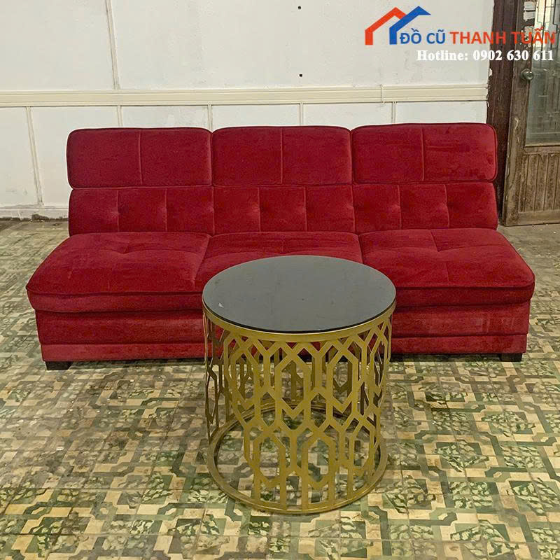 sofa-do-3ng1 Ghế Sofa Cũ Màu Đỏ Sang Trọng (Nhiều Mẫu)