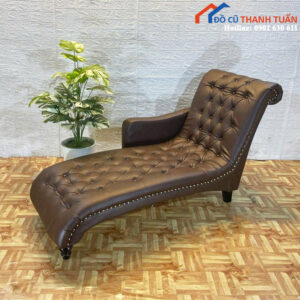 Ghế Sofa Thư Giãn Mới 99% Màu Nâu Sang Trọng
