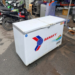 Tủ Đông Sanaky Cũ 260L 2 Ngăn Tiết Kiệm Điện