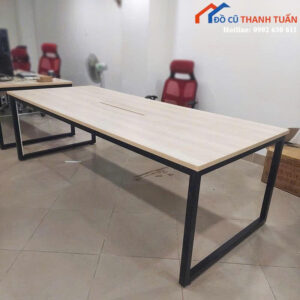 Bàn Họp Văn Phòng Cũ Đẹp Kích Thước 1Mx2M4