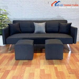 Thanh Lý Ghế Sofa Bed Có Tay Vịn Mới 99%