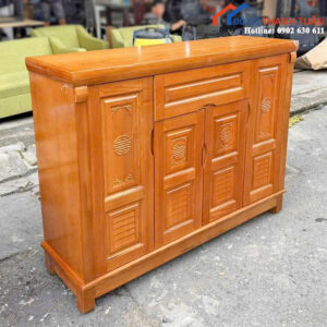Thanh Lý Tủ Giày Dép Gỗ 1M18 Mới 99%