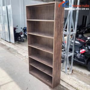 Tủ Trưng Bày Màu Nâu Cũ Nhiều Tầng Sang Trọng