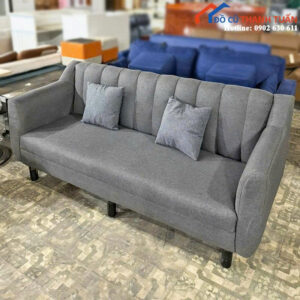 Thanh Lý Ghế Sofa Màu Xám Hiện Đại Mới 99%