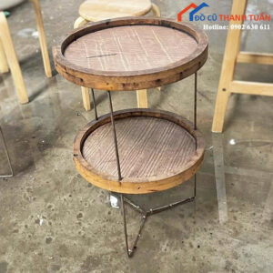 Kệ Để Đồ Ăn Gỗ Cũ Phong Cách Vintage (Nhiều Mẫu)