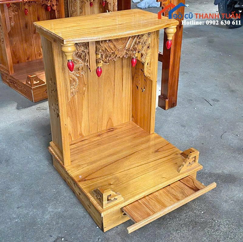 z6727203041629_f3c7696c4c30ff9de325f9411b7ccb4e Thanh Lý Bàn Thờ Ông Địa Cổ Điển Mới 99% (Nhiều Mẫu)