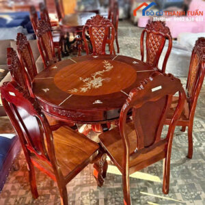 Thanh Lý Bộ Bàn Ăn Gia Đình Sang Trọng Mới 99%
