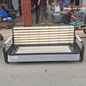 Sofa Giường Gấp Gọn Cũ Khung Kim Loại Đa Năng