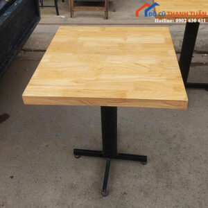 Bàn Bar Cafe Cũ Mặt Vuông Thiết Kế Đơn Giản