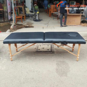 Giường Vali Chân Gỗ Xếp Gọn Hi-MEC Cũ
