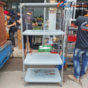 Kệ Sắt Trưng Bày Cũ 4 Tầng Giá Rẻ