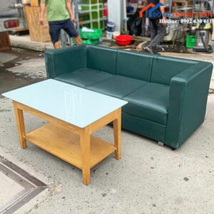 Ghế Sofa Cũ Bền Đẹp Kèm Bàn Trà Giá Rẻ